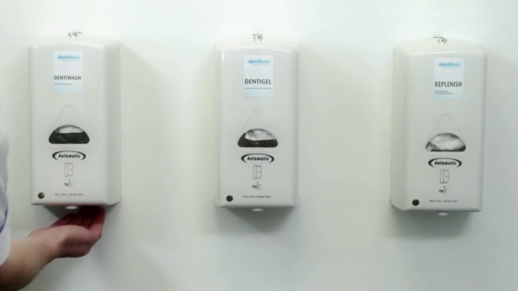Hand sanitizer dispenser